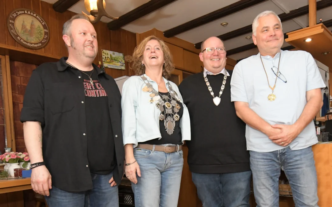 Weihnachtsfeier und Proklamation der Schützenkönigin mit ihrem Gefolge